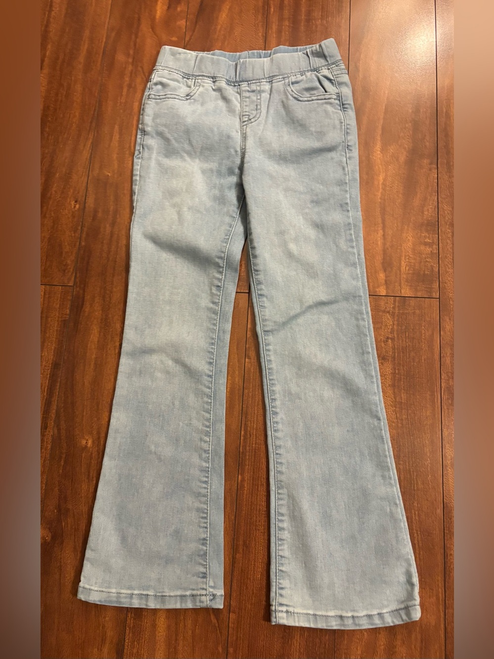 Cat & Jack Light Blue Stretch Flare Jeans